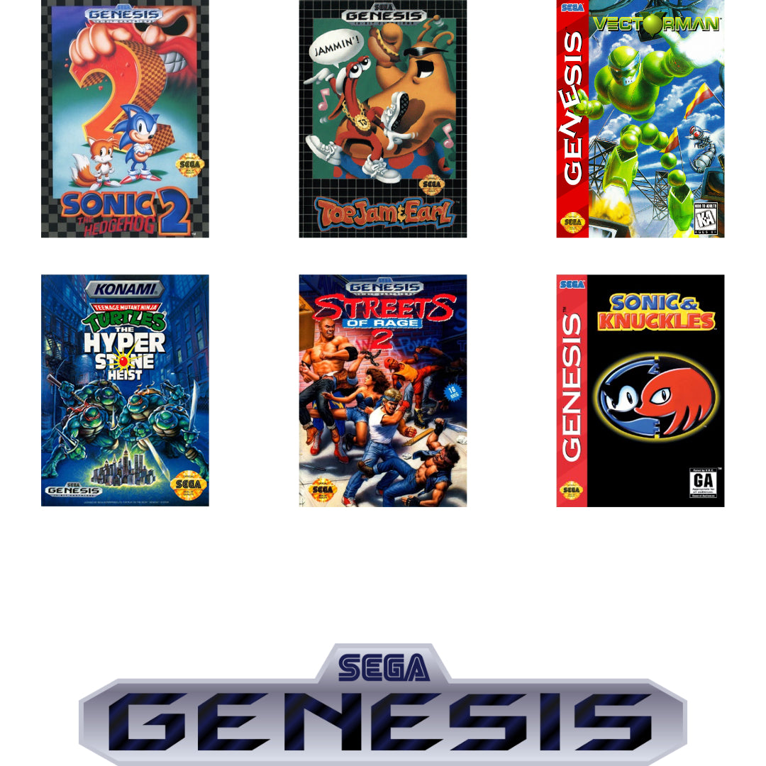 sega genesis games list