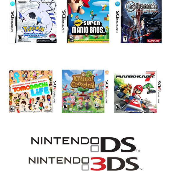 Nintendo DS, Nintendo 3DS Games