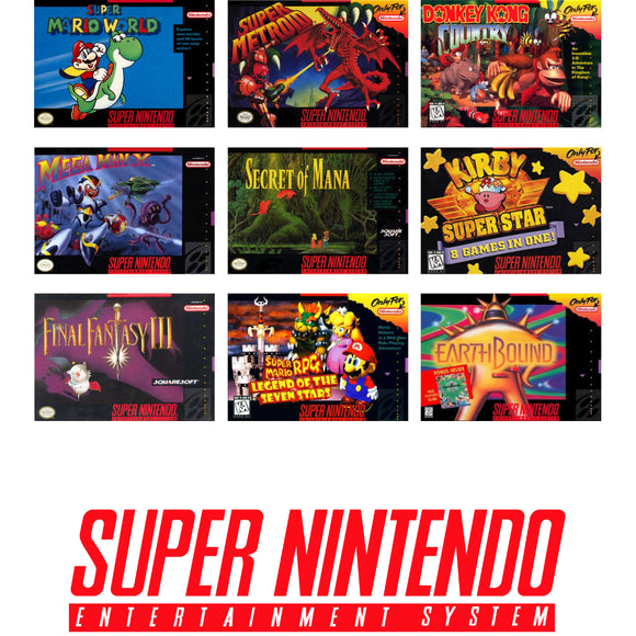 Super Nintendo Games