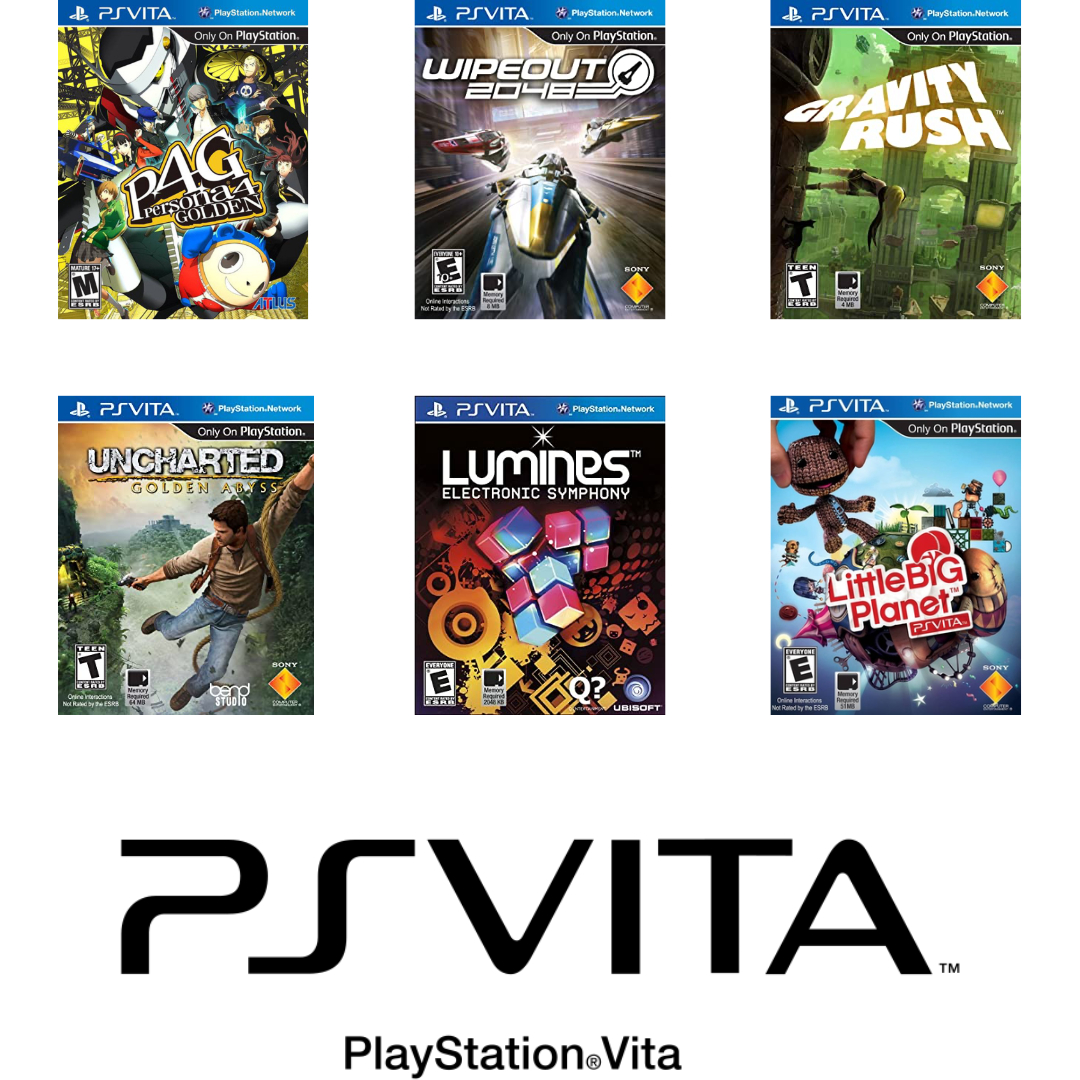 Ranked: Vita Games