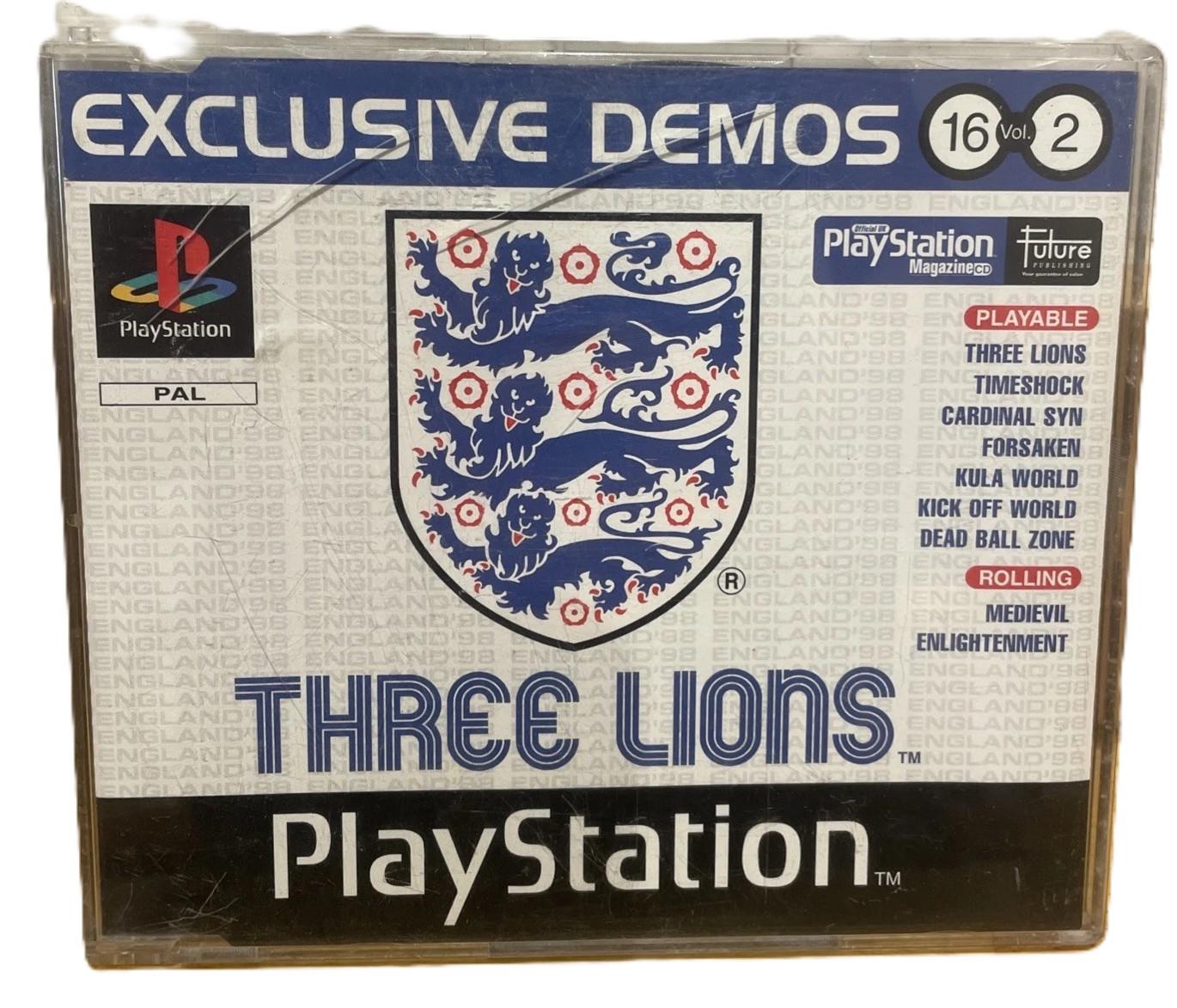 Official Uk Playstation Magazine Demo Disc 16 Vol. 2 - PAL Playstation