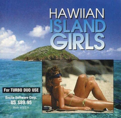 Hawaiian Island Girls - TurboGrafx CD