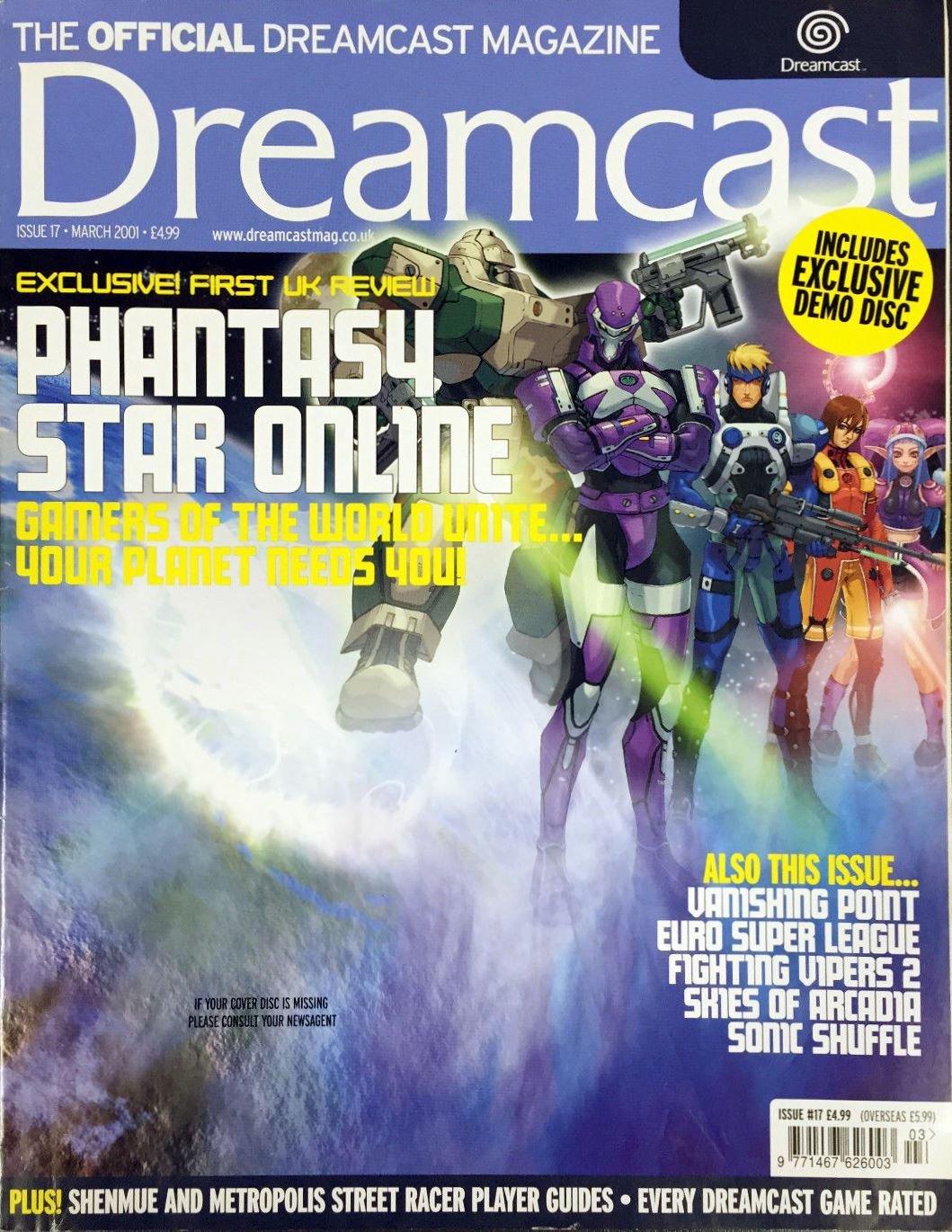 Official Dreamcast Magazine 17 - PAL Dreamcast Magazine
