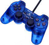 Blue Dual Shock Controller - PlayStation 2