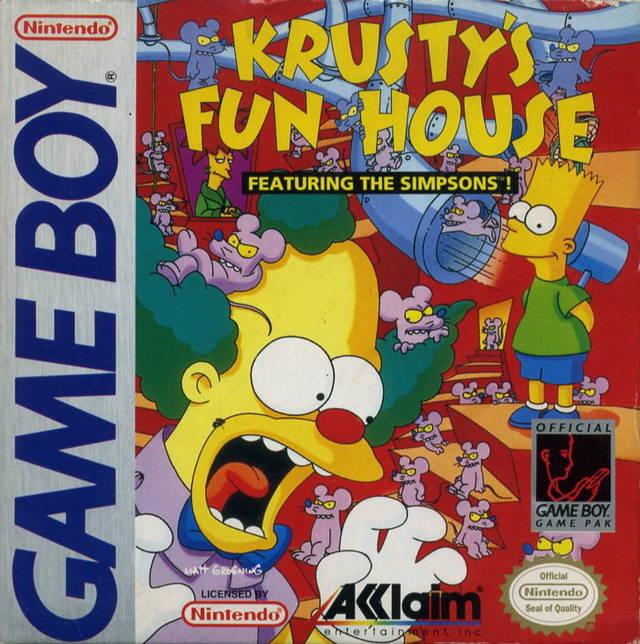 Krustys Fun House - Game Boy