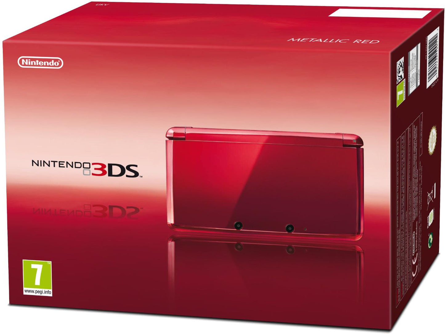 Nintendo 3DS Metallic Red - Nintendo 3DS