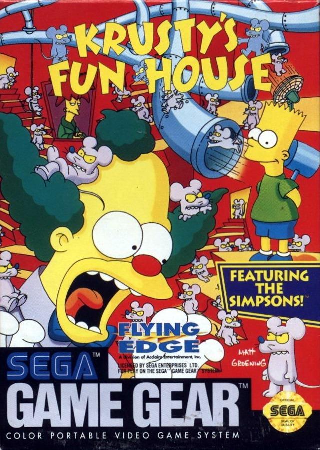 Krusty's Fun House - Sega Game Gear