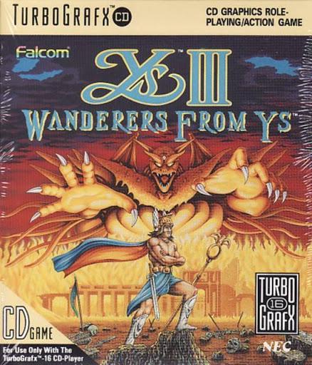 Ys III Wanderers from Ys - TurboGrafx CD