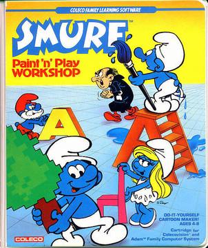 Smurf: Paint 'n' Play Workshop - Colecovision