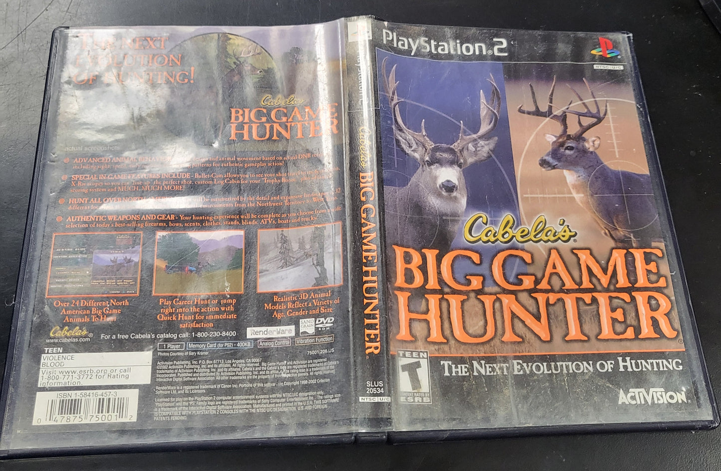 Cabela's Big Game Hunter - Playstation 2