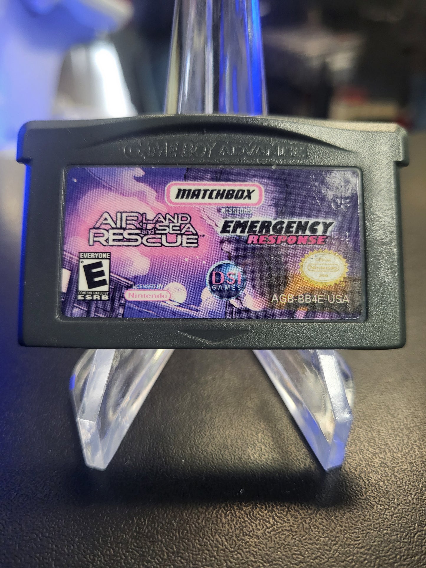Matchbox Missions Air Land Sea Rescue and Emergency Response - Game Boy Advance