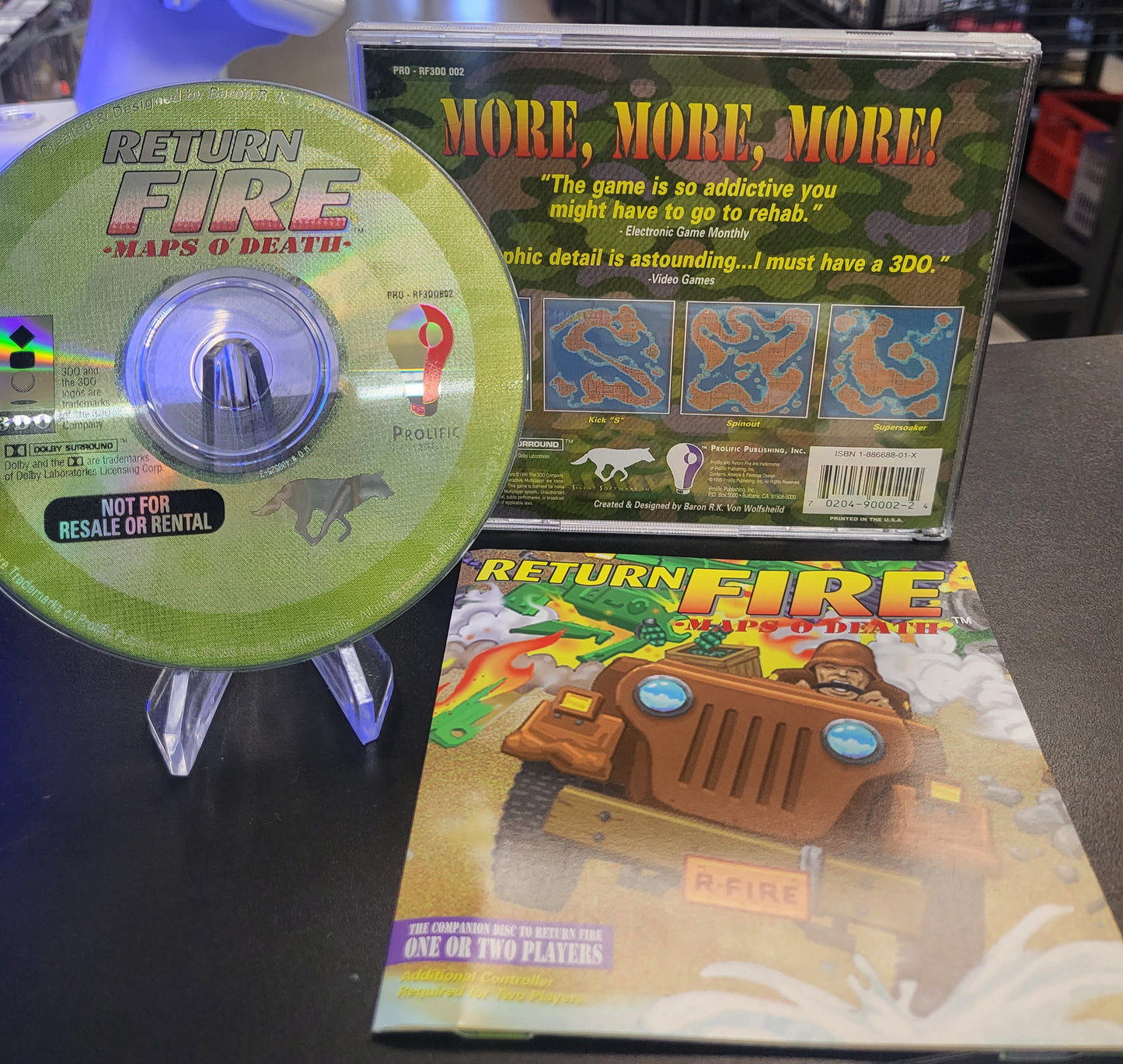 Return Fire : Maps of Death - 3DO