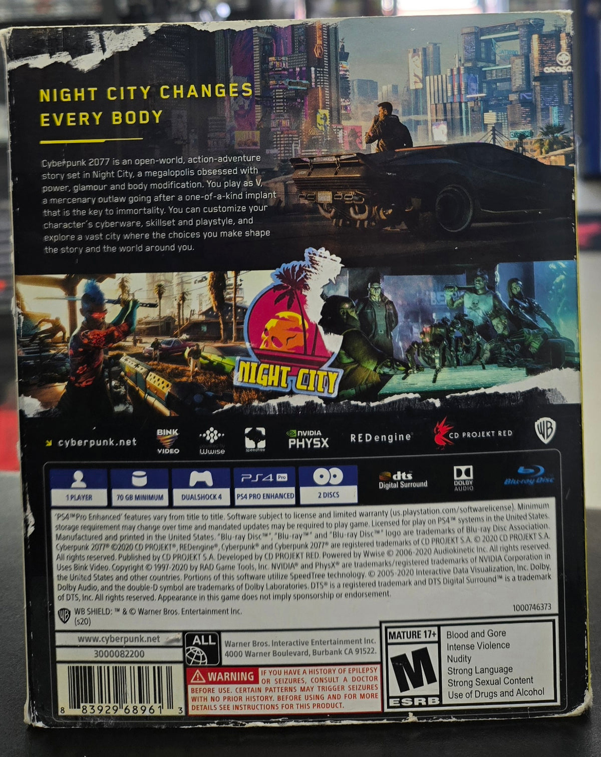 Cyberpunk 2077 - PlayStation 4