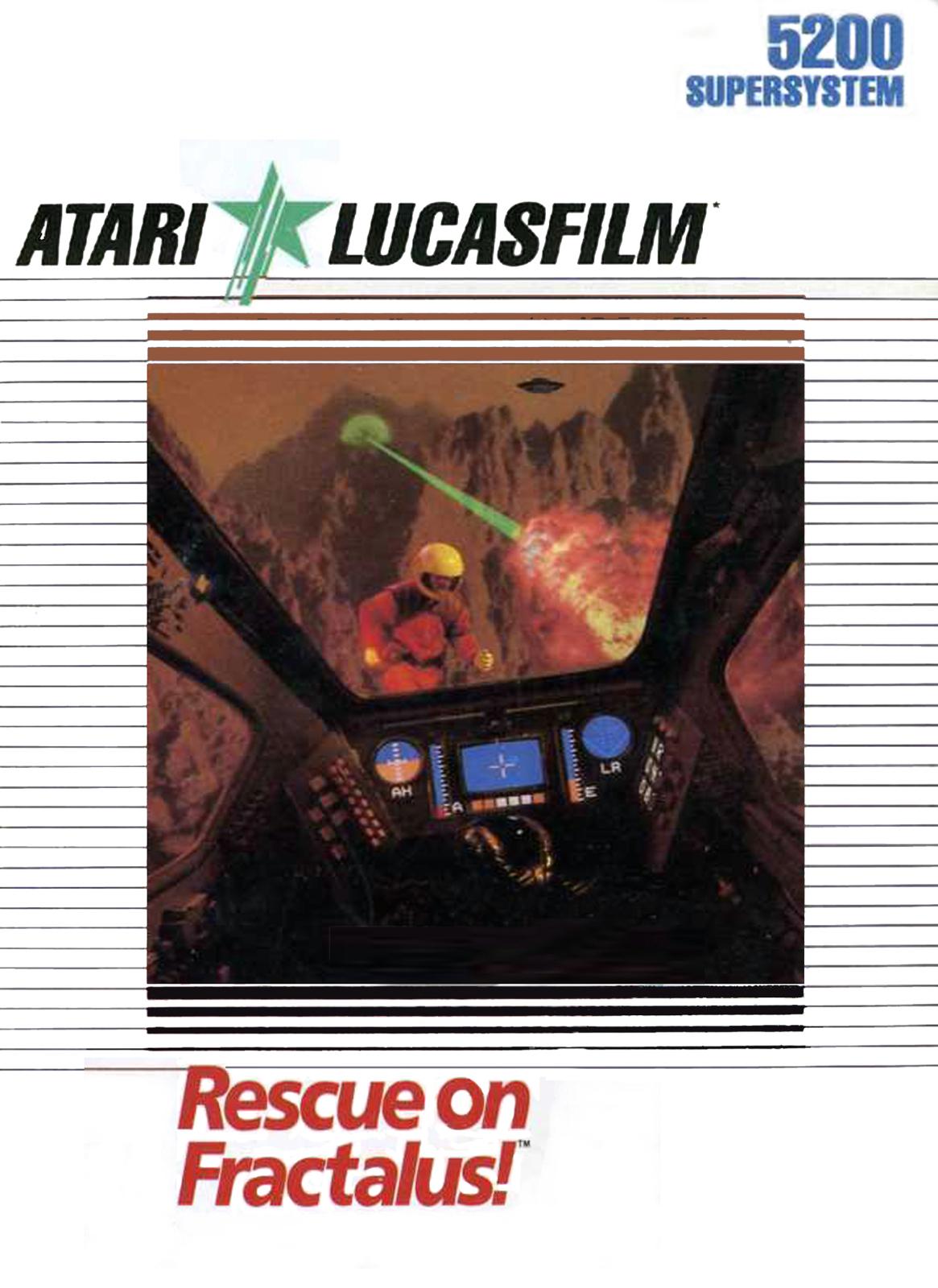 Rescue on Fractalus - Atari 5200
