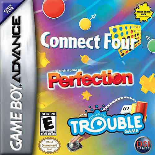 Connect Four Trouble Perfection - Game Boy Advance