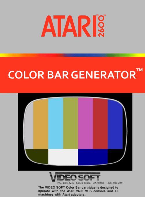 Color Bar Generator - Atari 2600