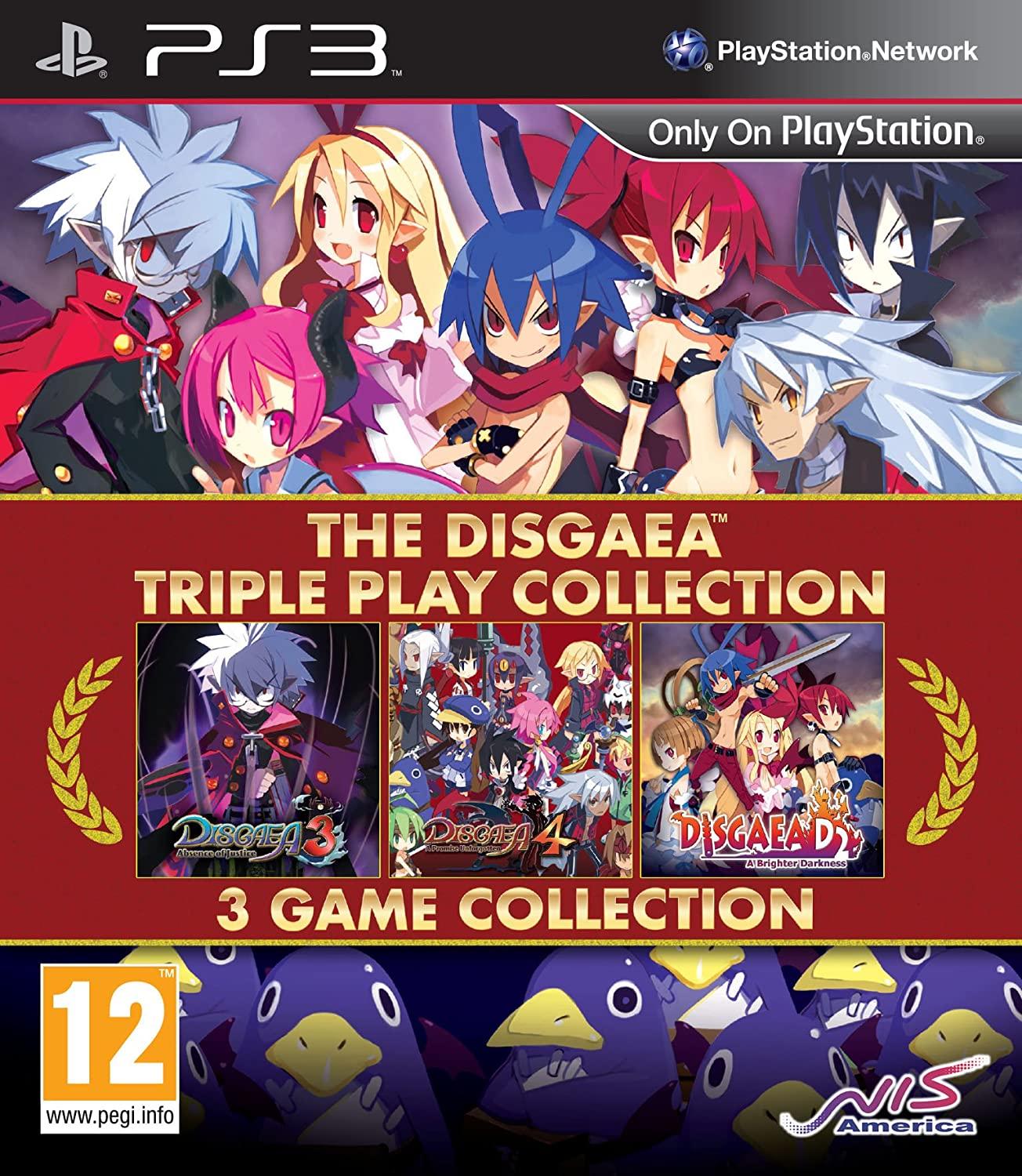 Disgaea Triple Play Collection - PlayStation