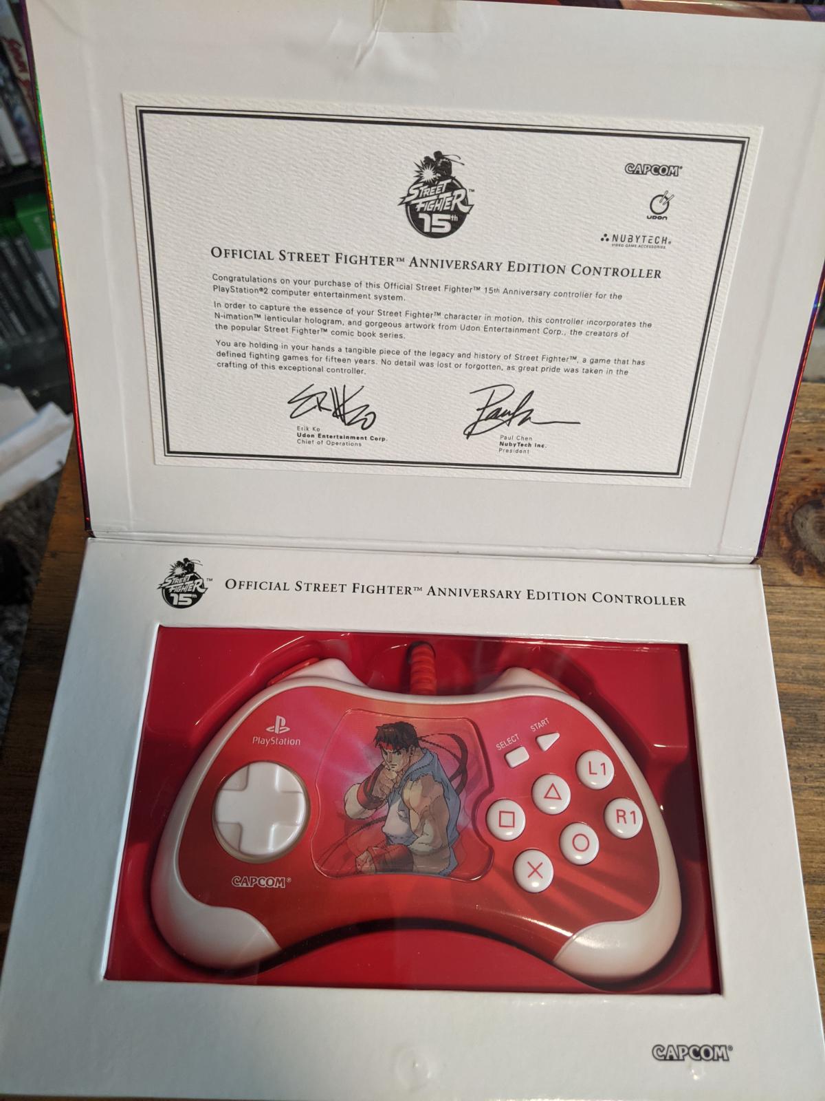 Street Fighter 15th Anniversary Ryu Controller - PlayStation 2