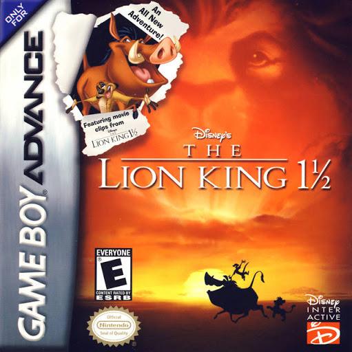 The Lion King 1 1 2 - Game Boy Advance