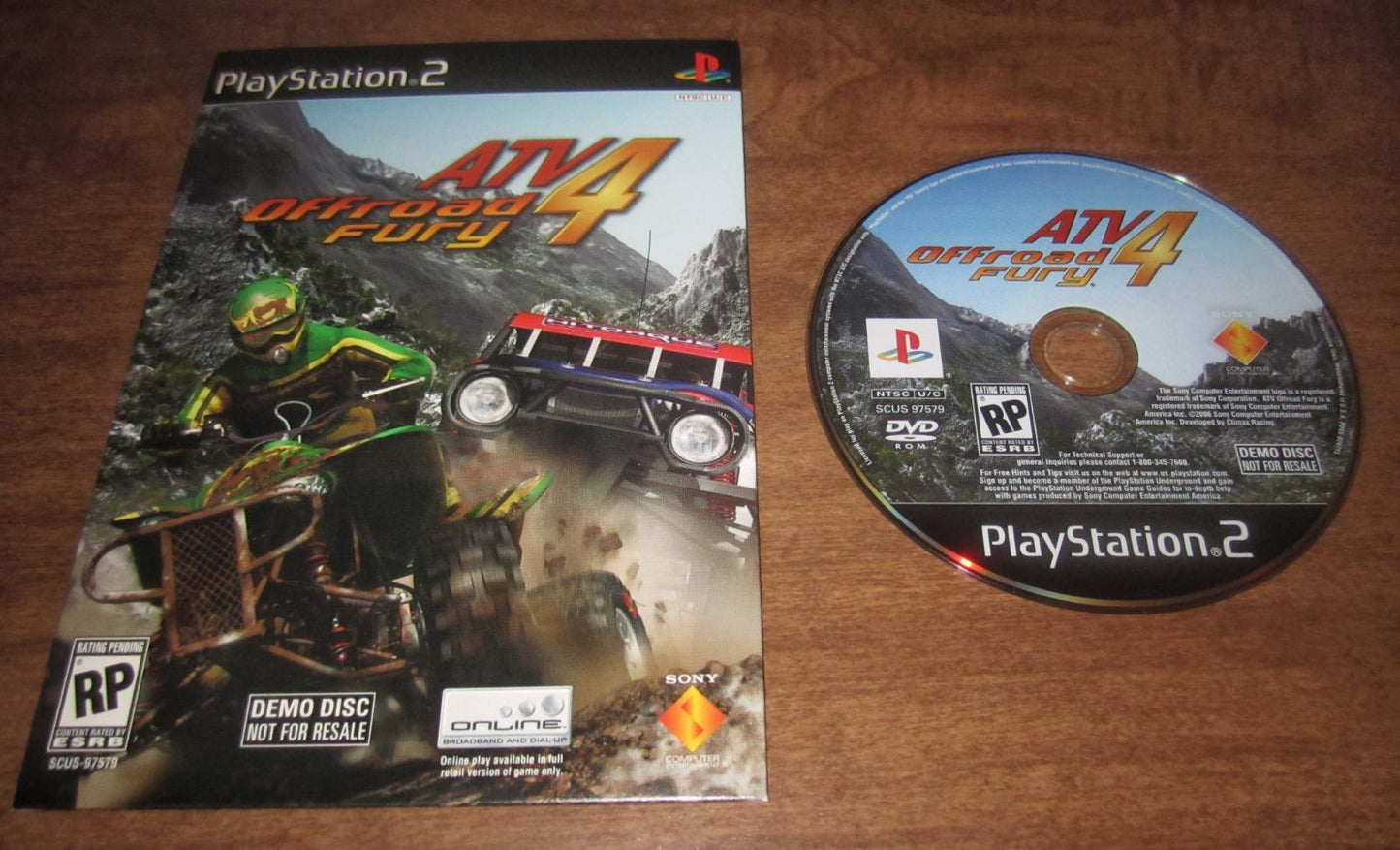 ATV Offroad Fury 4 Demo Disc - PlayStation 2