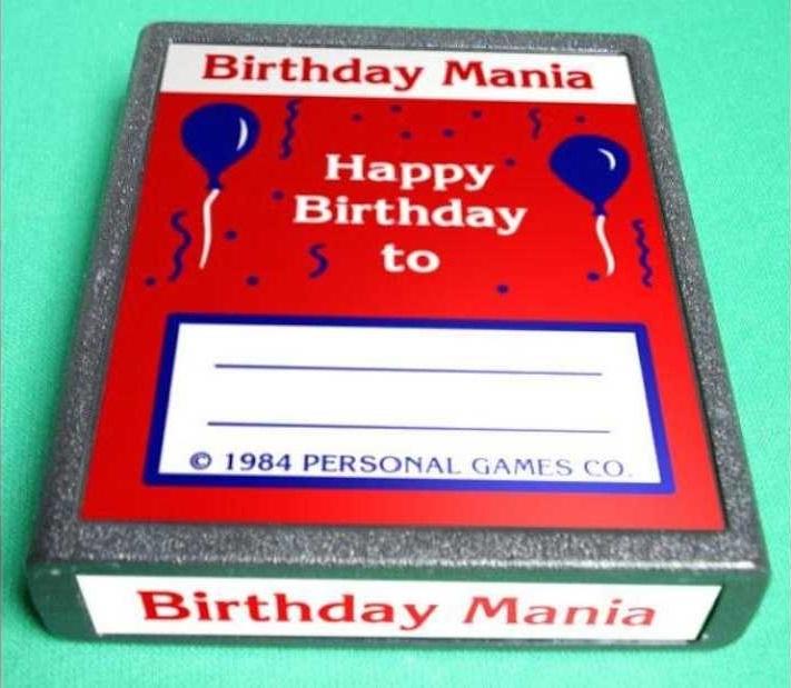 Birthday Mania - Atari 2600