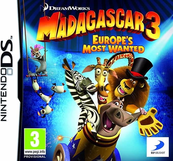 Madagascar 3 Europes Most Wanted - Nintendo DS