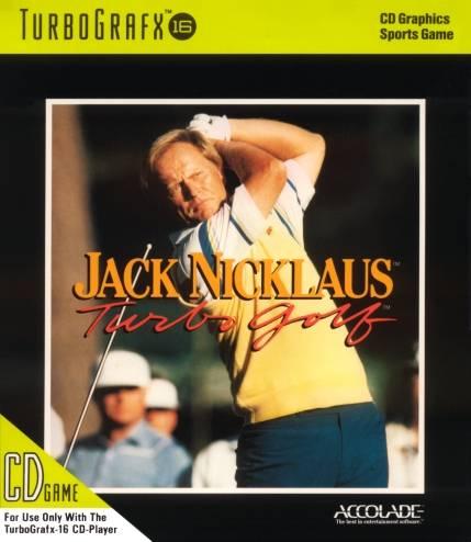 Jack Nicklaus Turbo Golf - TurboGrafx CD