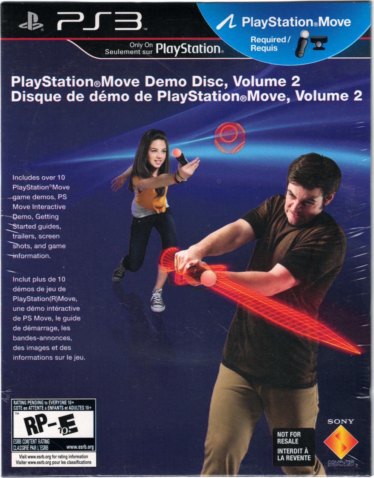 PlayStation Move Demo Disc Volume 2 - PlayStation 3