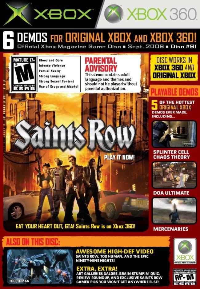 Official Xbox Magazine Demo Disc 61 - Xbox 360