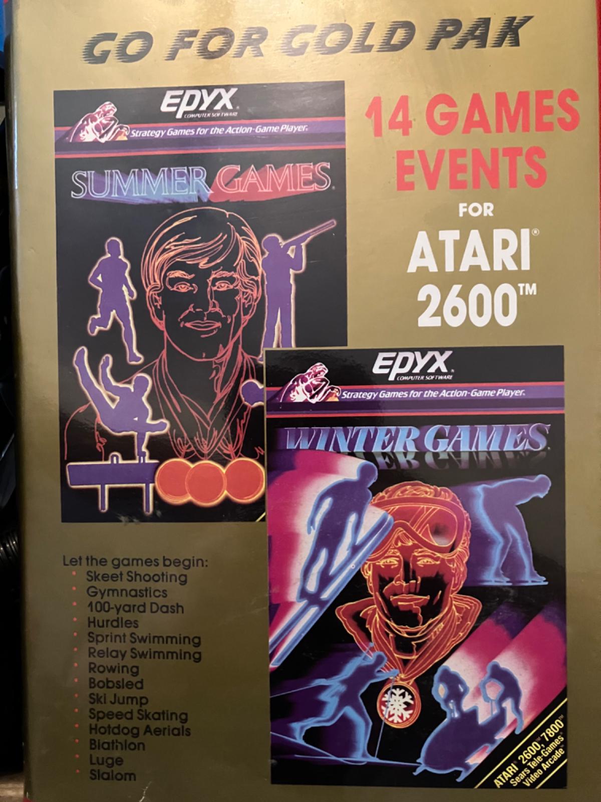 Go For Gold Pak - Atari 2600