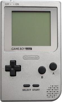 Silver Game Boy Pocket - Game Boy