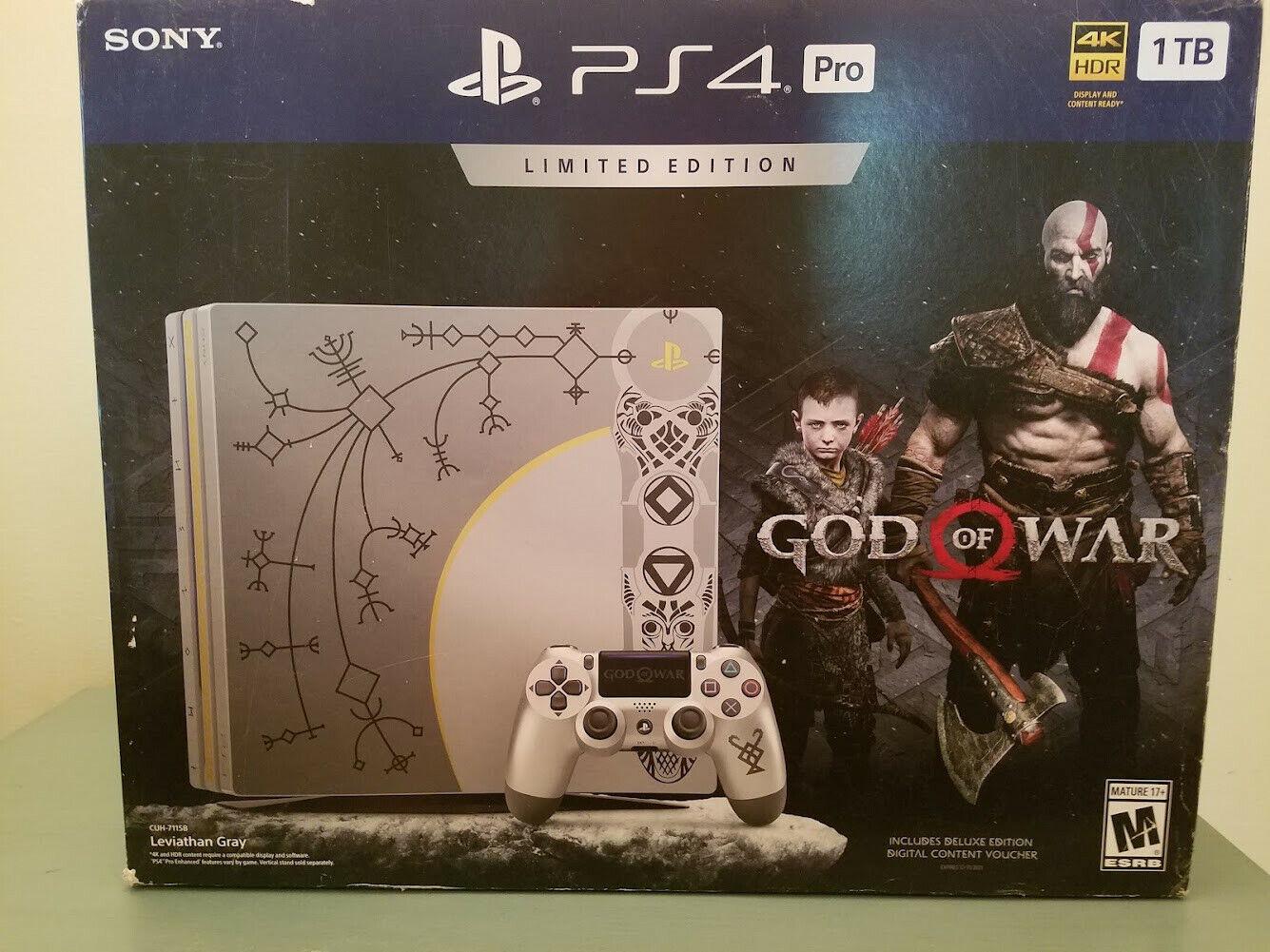 Playstation 4 1TB God of War Console - PlayStation 4