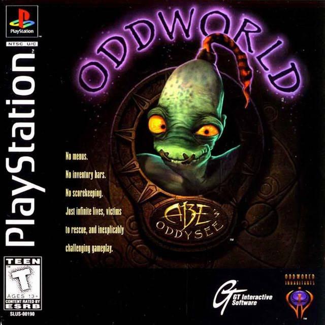 Oddworld Abes Oddysee - PlayStation