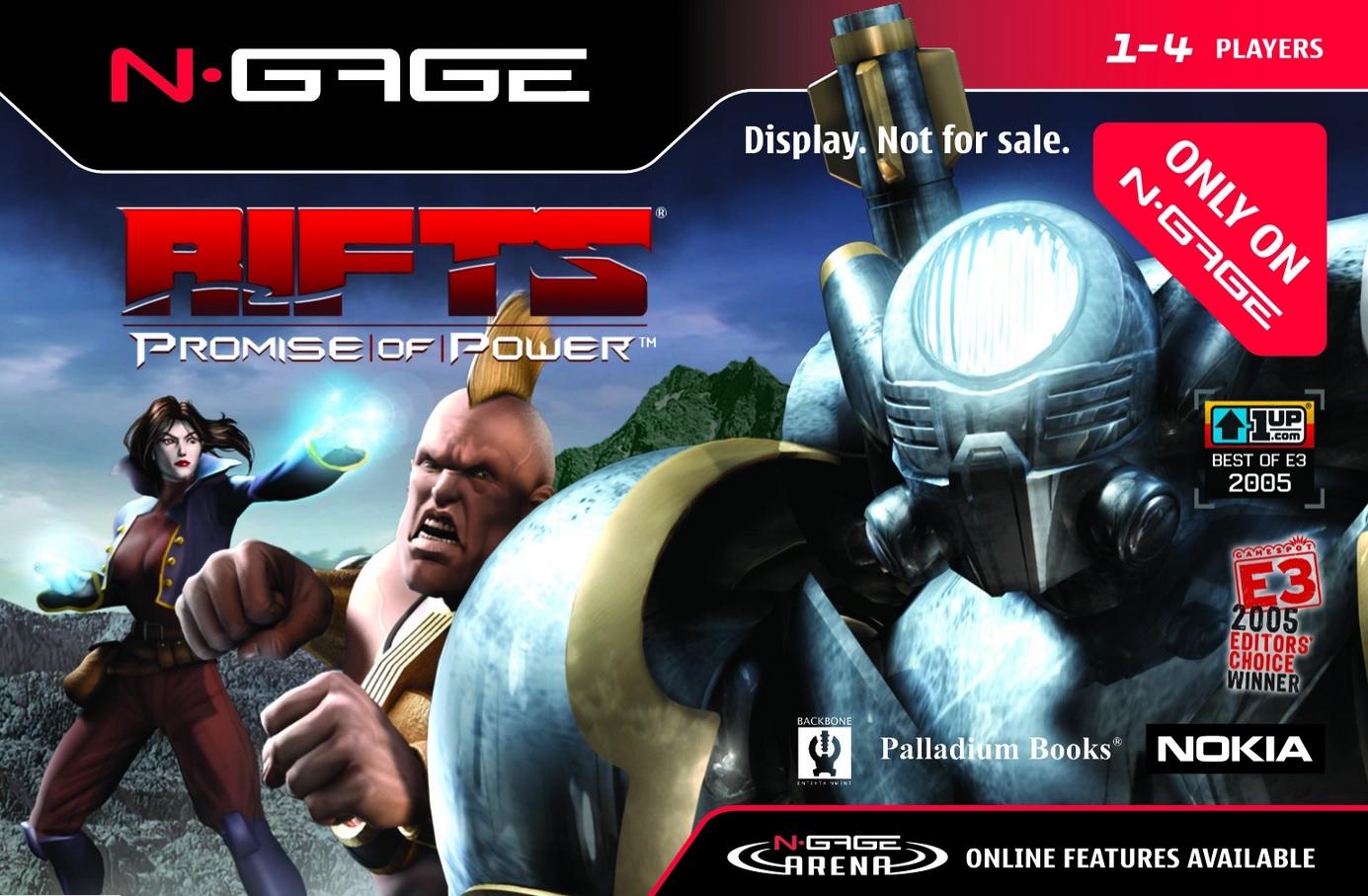 Rifts: Promise of Power - N-Gage