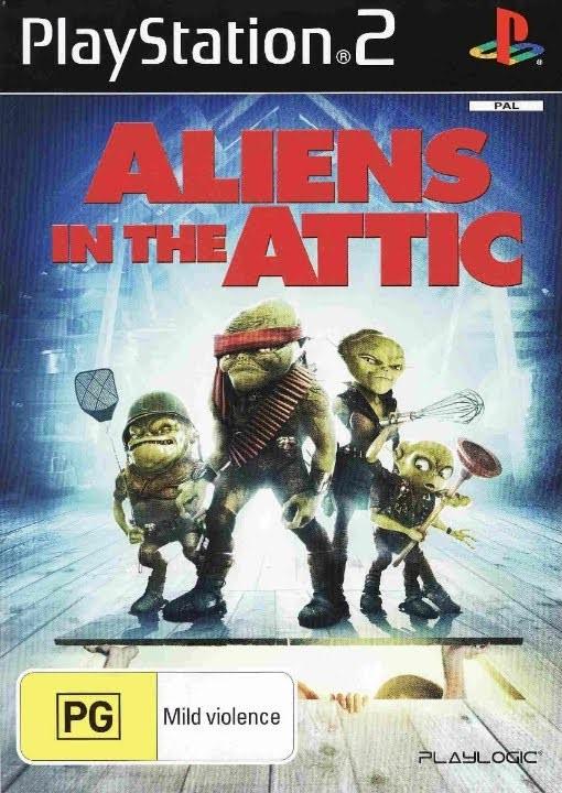 Aliens in the Attic - PlayStation