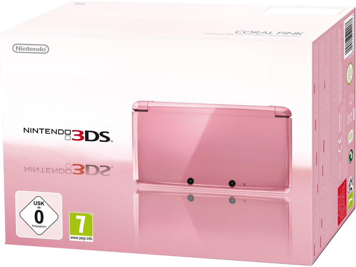 Nintendo 3DS Coral Pink - Nintendo 3DS