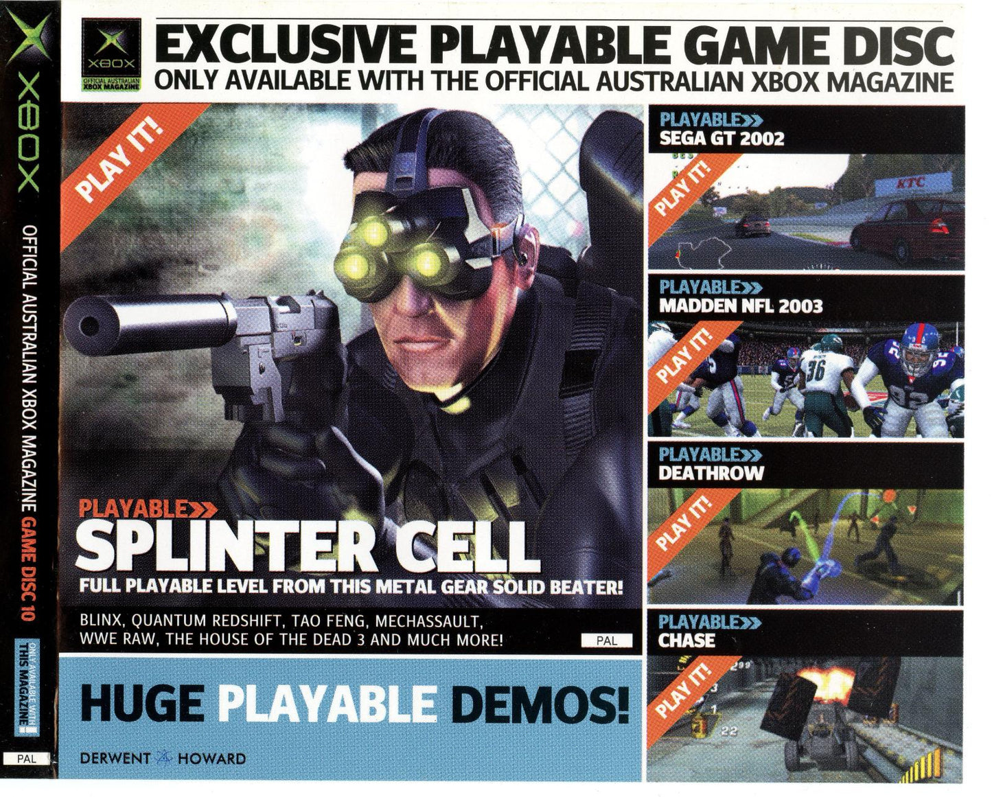 Official Australian Xbox Magazine Game Disc #10 - PAL Xbox