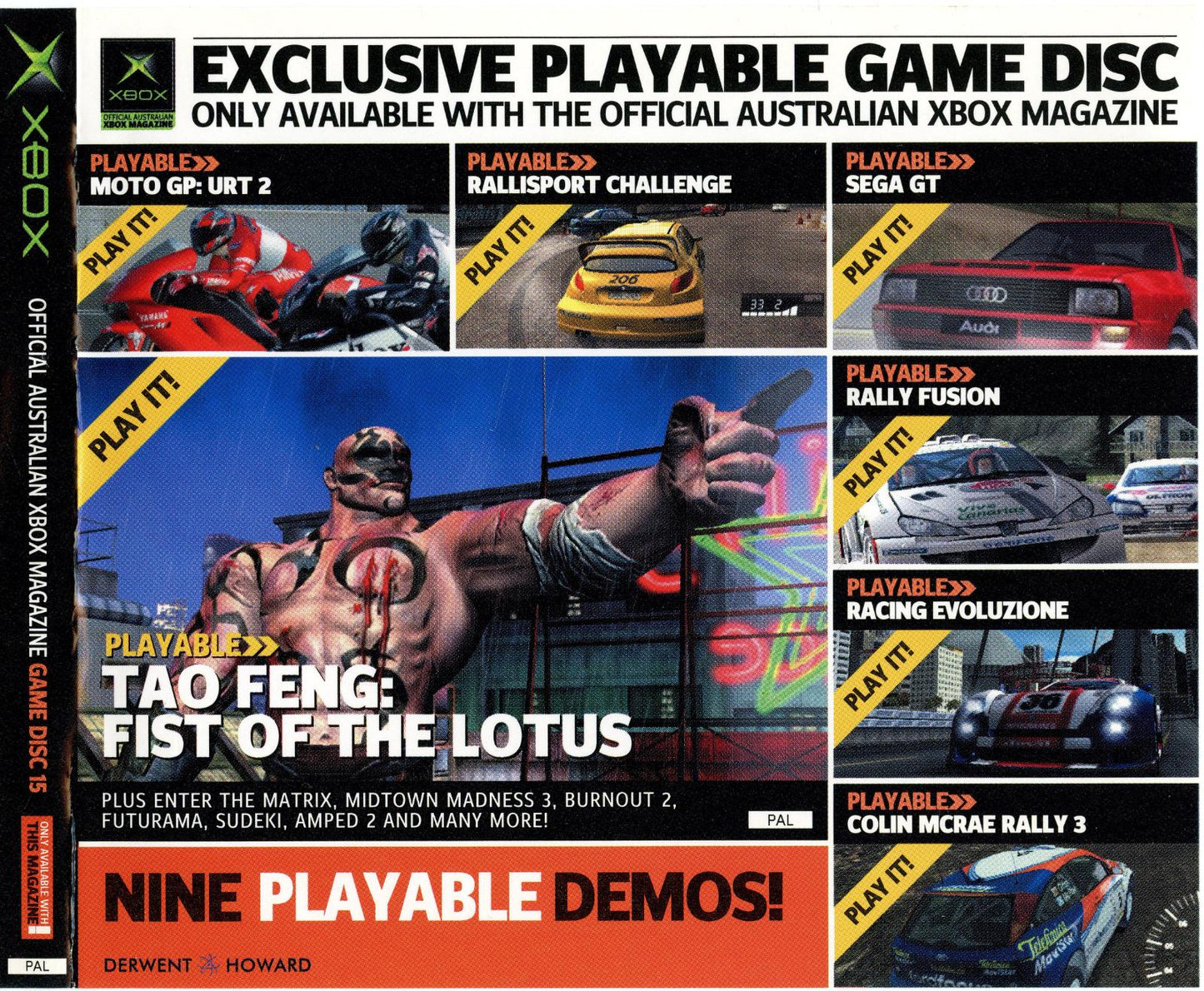 Official Australian Xbox Magazine Game Disc #15 - PAL Xbox