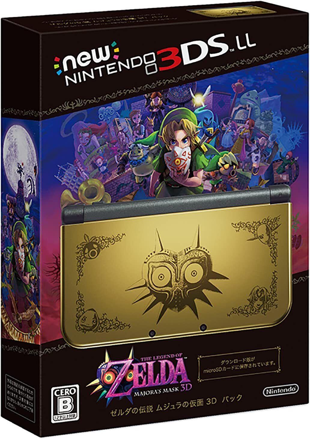 Nintendo 3DS LL Zelda Majoras Mask 3D Edition - Nintendo 3DS