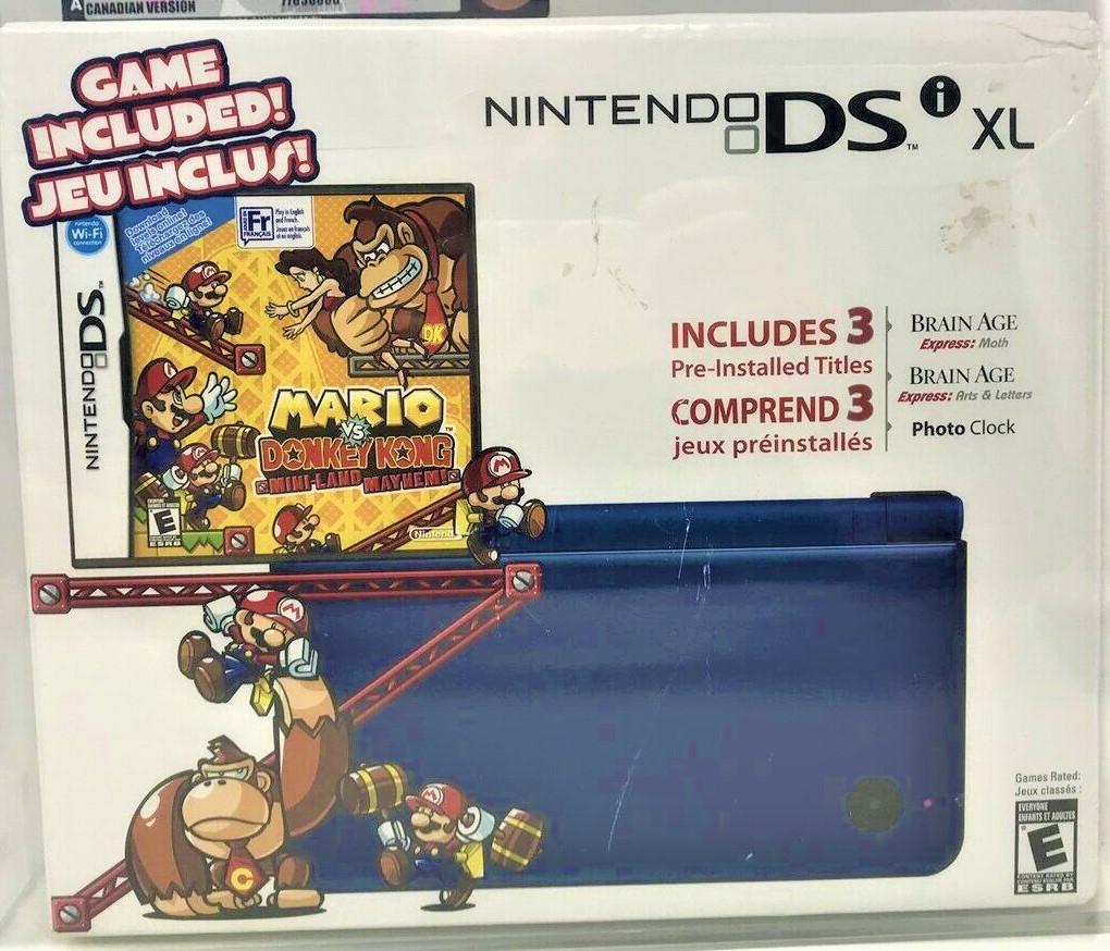 Nintendo DSi XL w/ Mario vs. Donkey Kong - Console