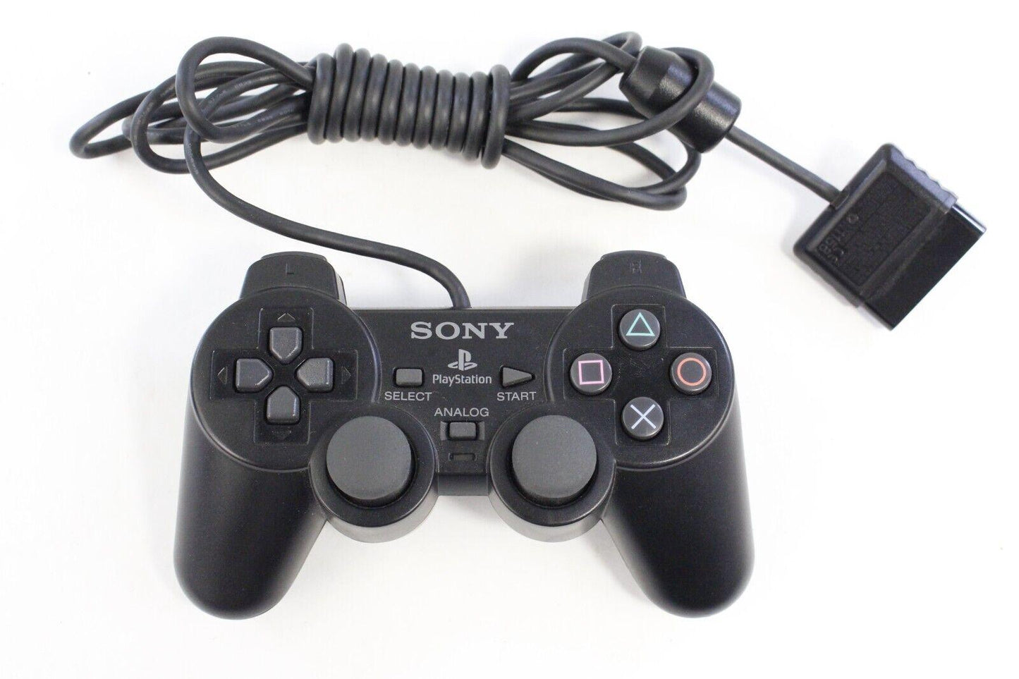 Black Dual Shock Controller - PlayStation 2