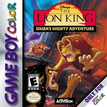 The Lion King Simbas Mighty Adventure - Game Boy