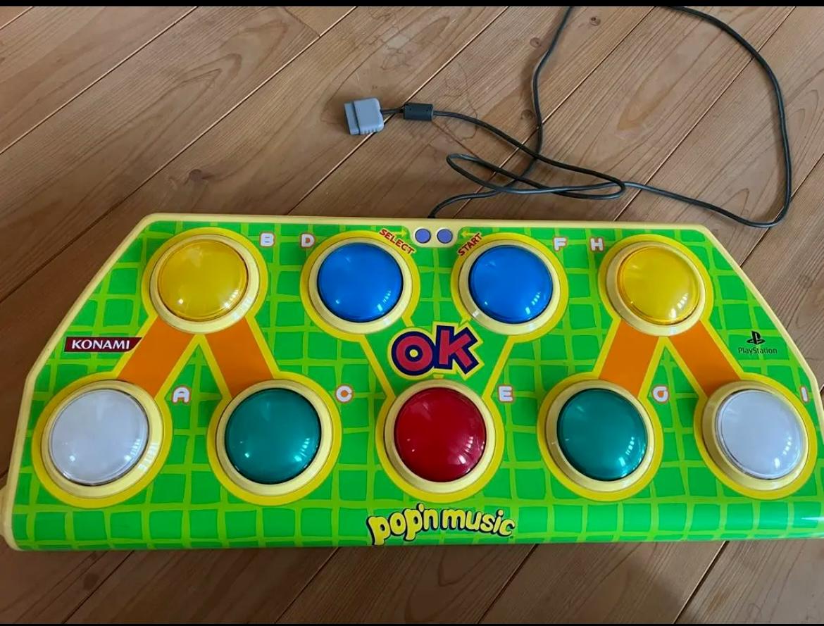 Popn Music Arcade Style Controller - PlayStation