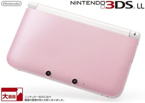 Nintendo 3DS LL Pink White - Nintendo 3DS