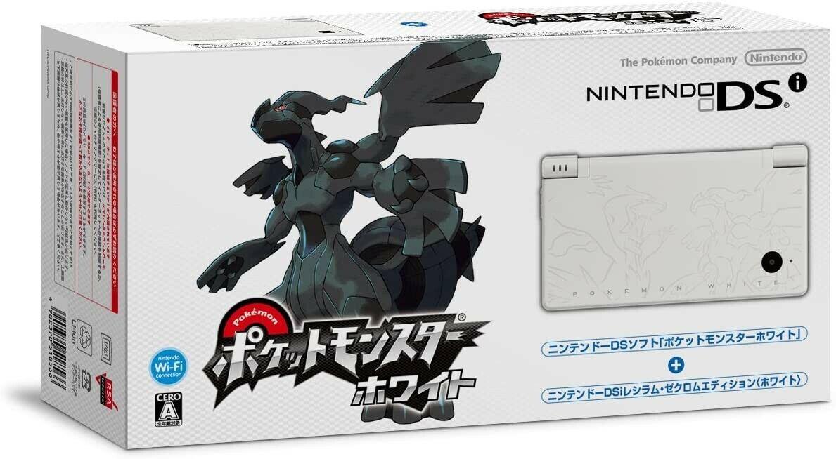 White Reshiram & Zekrom Edition Nintendo DSi - Nintendo DS