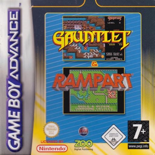 Gauntlet & Rampart - Game Boy