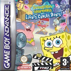SpongeBob SquarePants: Lights Camera Pants - Game Boy
