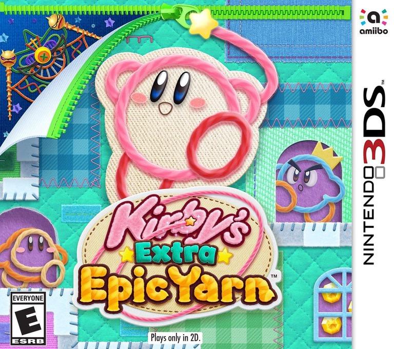 Kirbys Extra Epic Yarn - Nintendo 3DS