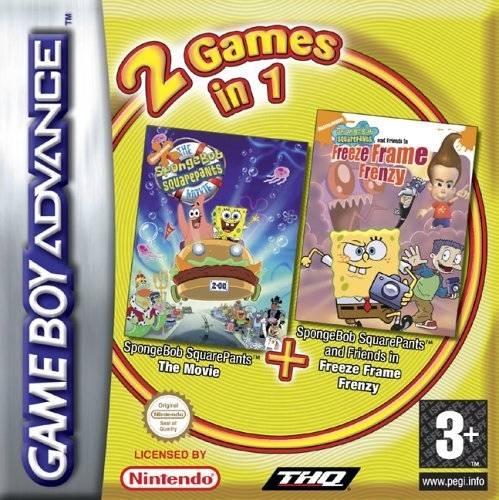 Battle for Bikini Bottom & Freeze Frame Frenzy Double Pack - Game Boy