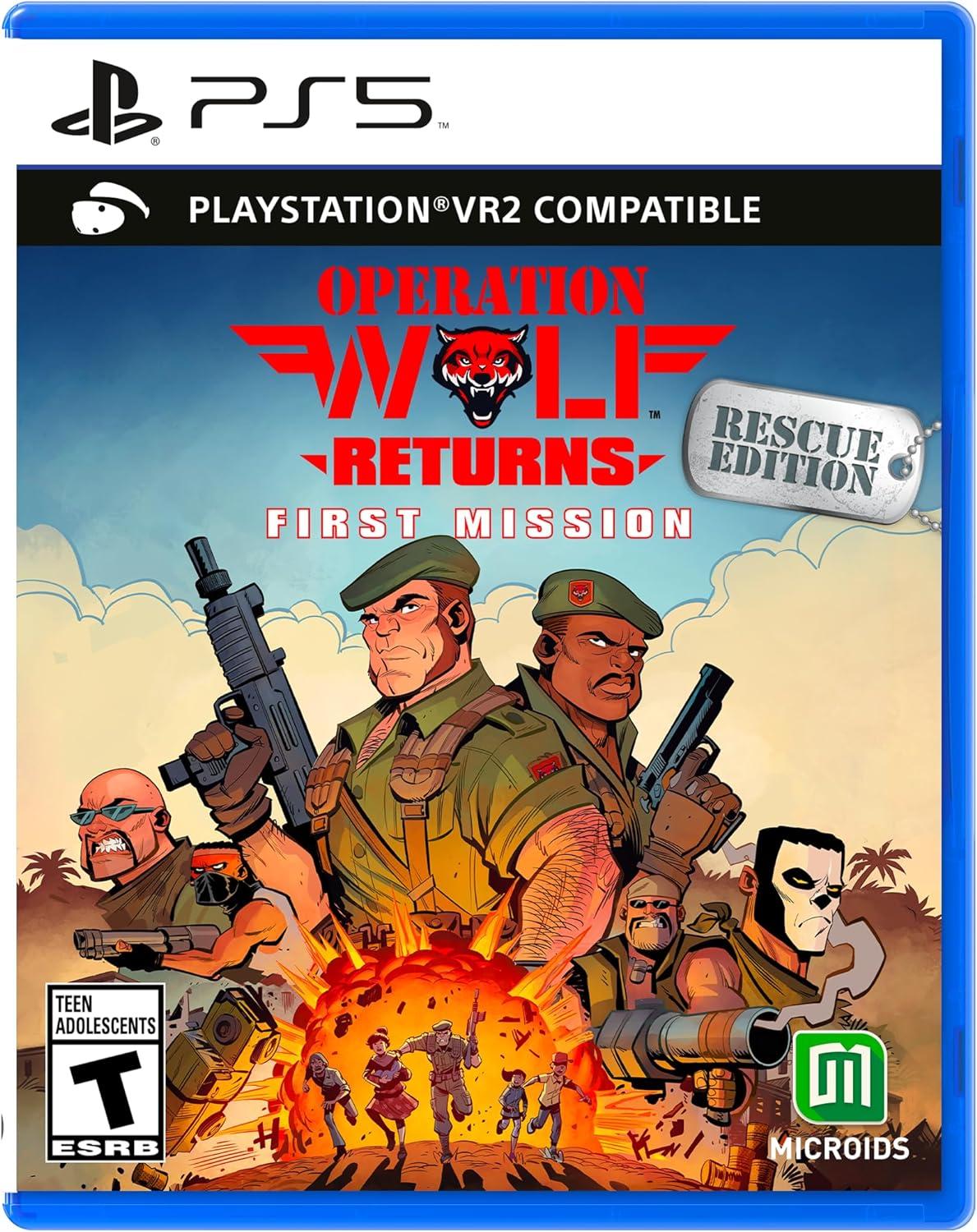 Operation Wolf Returns: First Mission - PlayStation 5